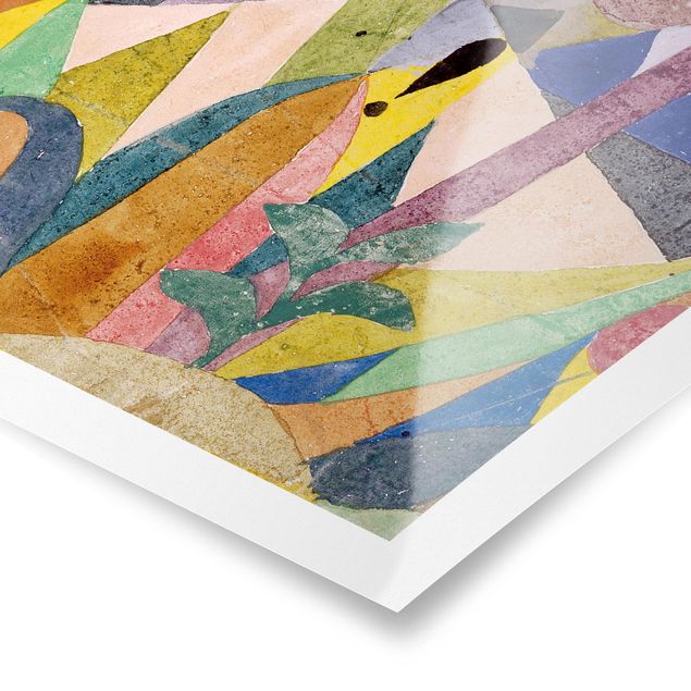 Póster paisaje Paul Klee - Mild tropical Landscape