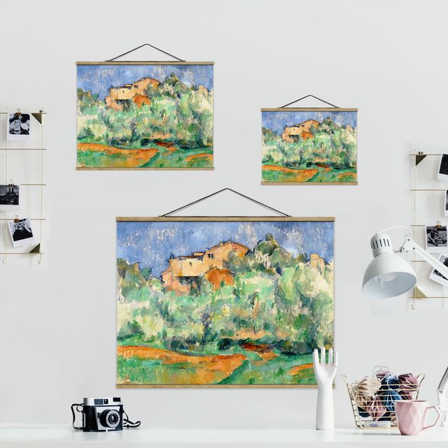 Cuadros de paisajes naturales  Paul Cézanne - House And Dovecote At Bellevue