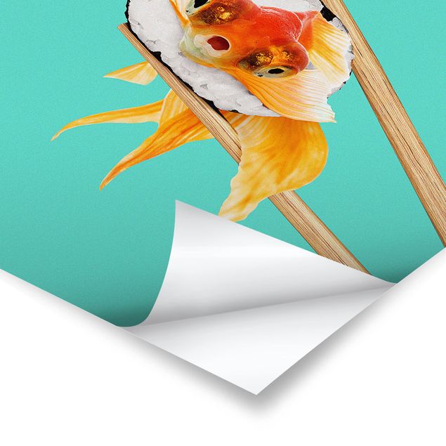 Cuadros Jonas Loose Sushi With Goldfish