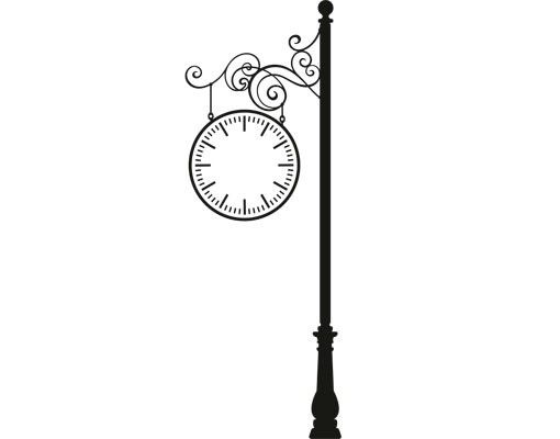 Retro vinilos Clock No.CG158 Lantern