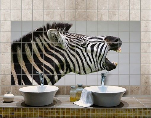 Decoración en la cocina Roaring Zebra