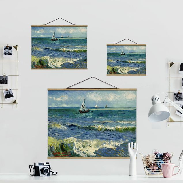 Estilos artísticos Vincent Van Gogh - Seascape Near Les Saintes-Maries-De-La-Mer