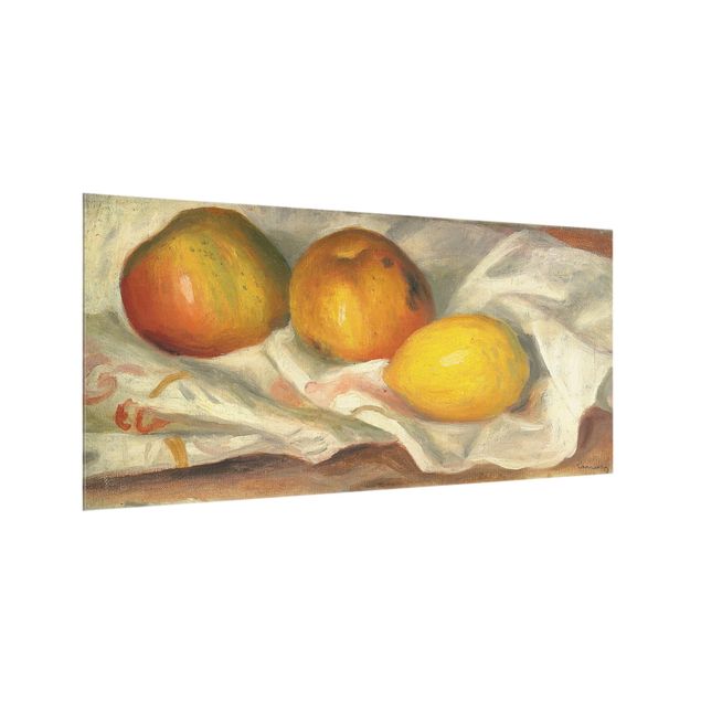 Cuadros famosos Auguste Renoir - Apples And Lemon