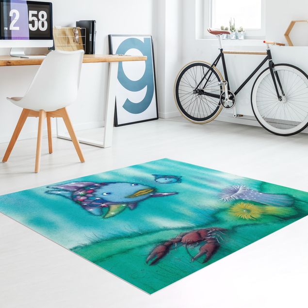 Alfombras modernas The Rainbow Fish - Two Fish Friends Out And About