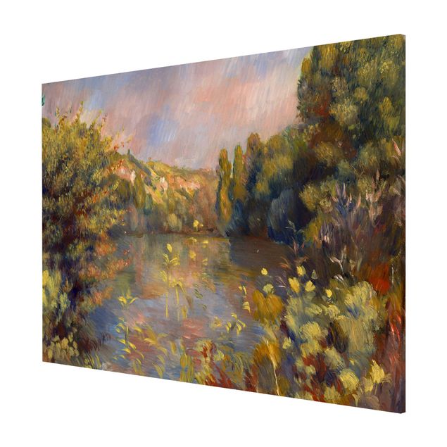 Cuadros famosos Auguste Renoir - Lakeside Landscape