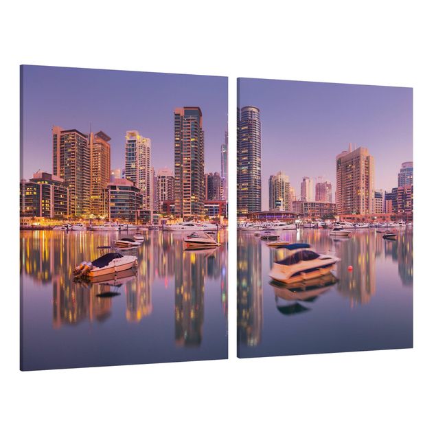 Cuadros ciudades Dubai Skyline And Marina