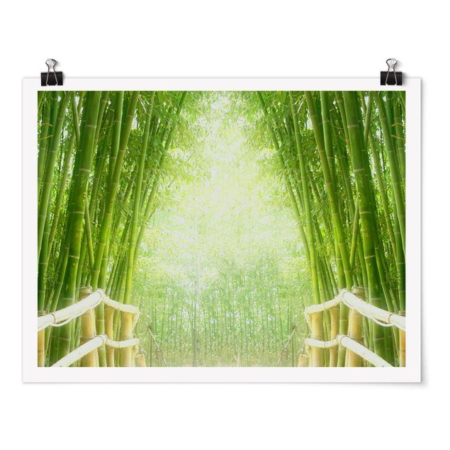 Cuadro con paisajes Bamboo Way