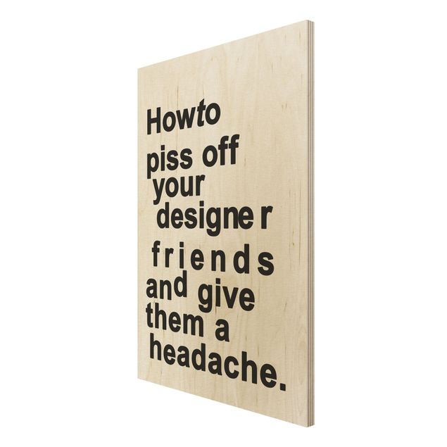 Cuadros de Kubistika Designers Headache