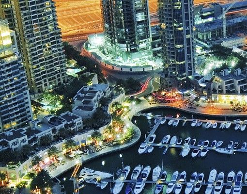 Adhesivos para azulejos Dubai Marina At Night