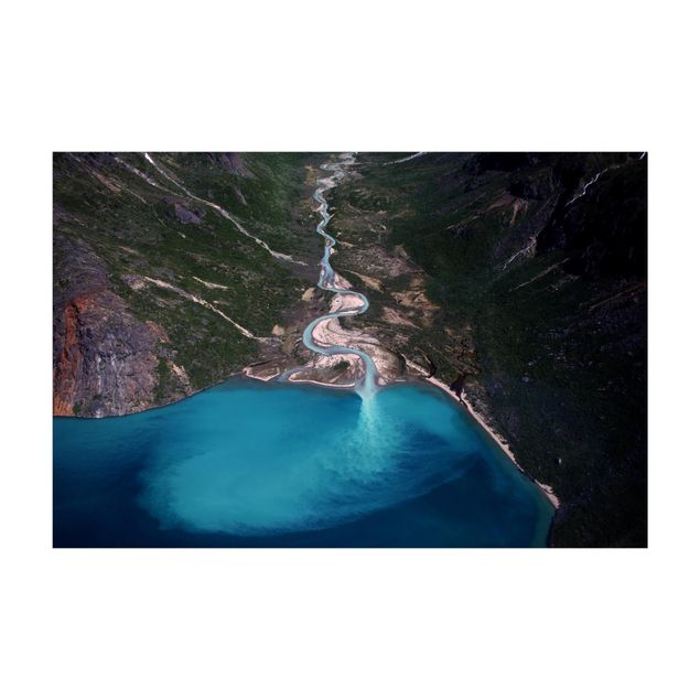 Alfombra natural River In Greenland