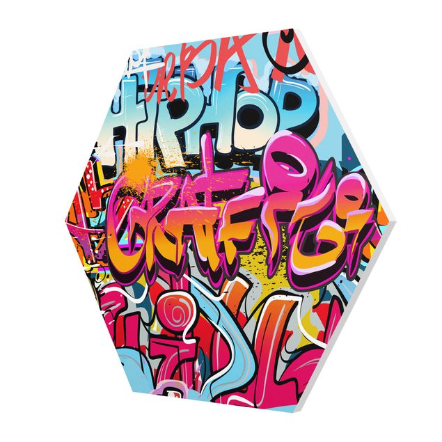 Cuadros decorativos Hip Hop Graffiti