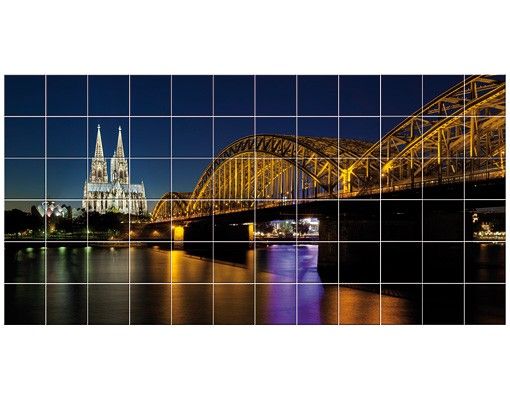 Adhesivos para azulejos Cologne At Night