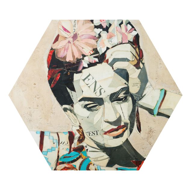 Cuadros modernos Frida Kahlo - Collage No.1