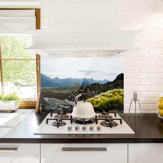 panel-antisalpicaduras-cocina Desolate Hut In Norway