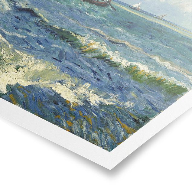 Reproducciones de cuadros Vincent Van Gogh - Seascape Near Les Saintes-Maries-De-La-Mer