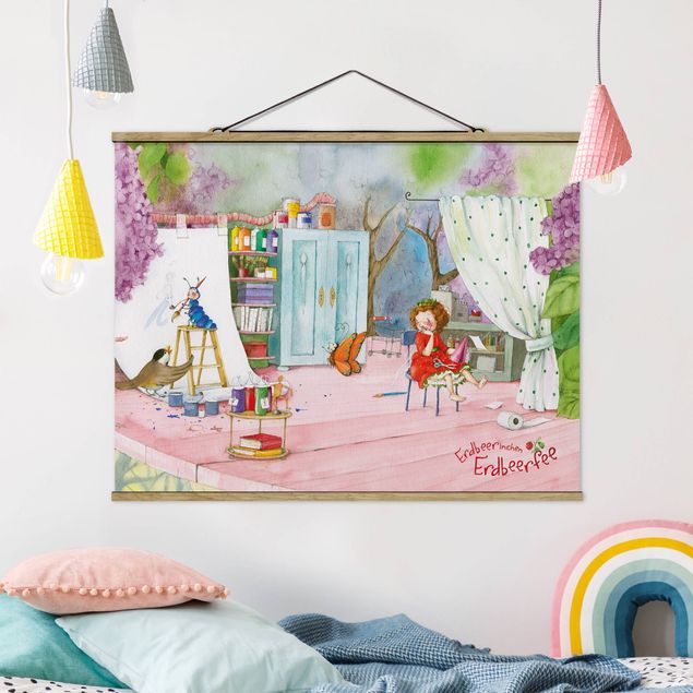 Decoración infantil pared Little Strawberry Strawberry Fairy - Tinker