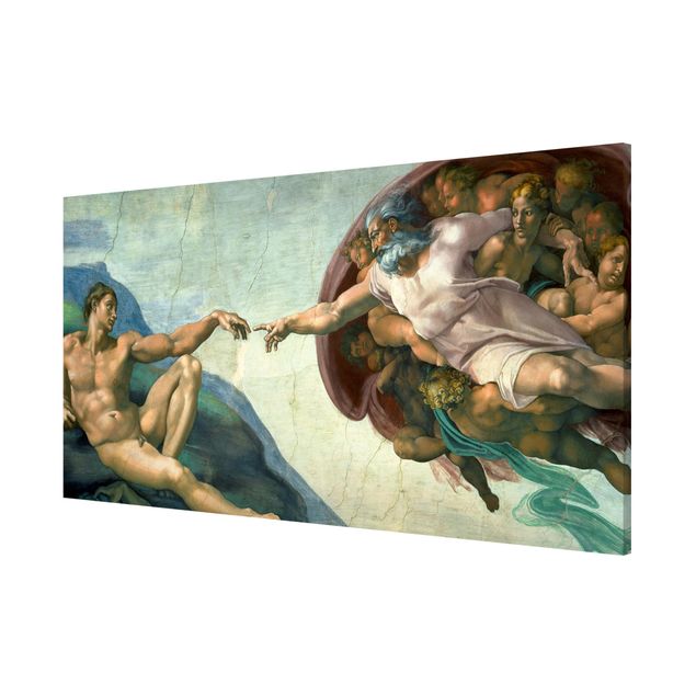 Estilos artísticos Michelangelo - The Sistine Chapel: The Creation Of Adam