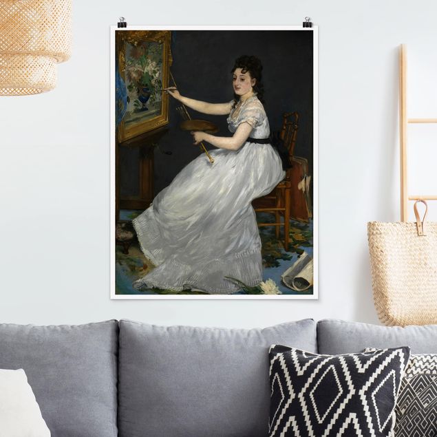 Cuadros impresionistas Edouard Manet - Eva Gonzalès