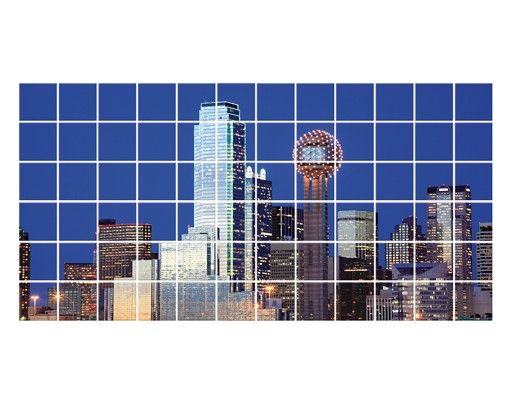 Adhesivos para azulejos en azul Dallas