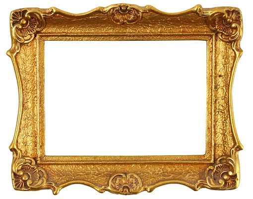 Vinilos decorativos No.493 Golden Frame I