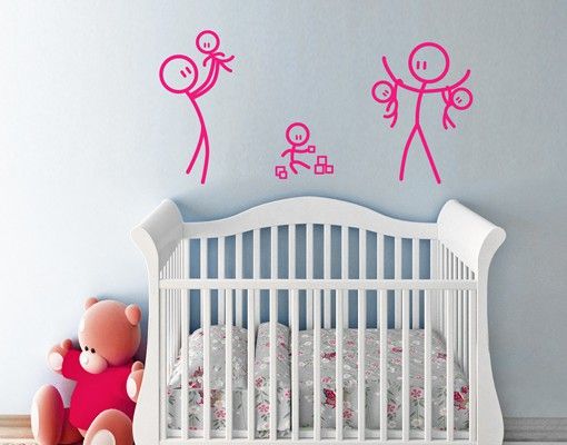 Decoración habitacion bebé No.IF5 Family Bliss