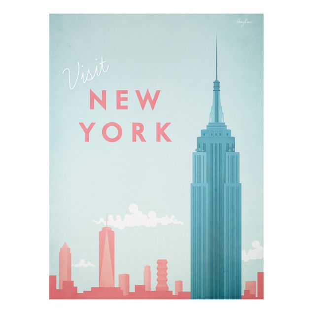 Cuadros Nueva York Travel Poster - New York