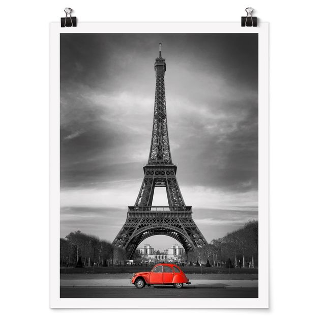 Láminas blanco y negro para enmarcar Spot On Paris
