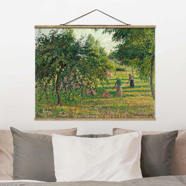 Decoración de cocinas Camille Pissarro - Apple Trees And Tedders, Eragny