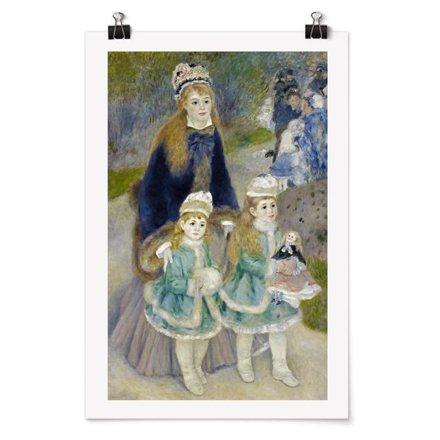 Estilos artísticos Auguste Renoir - Mother and Children (The Walk)