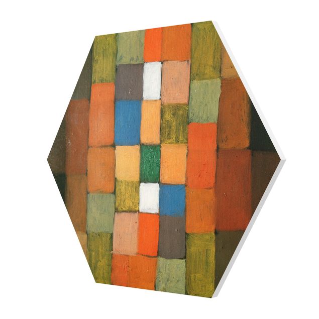 Cuadros abstractos modernos Paul Klee - Static-Dynamic Increase