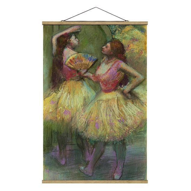 Cuadros famosos Edgar Degas - Two Dancers Before Going On Stage