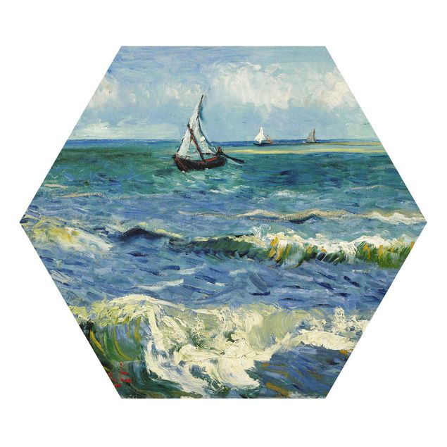 Cuadros famosos Vincent Van Gogh - Seascape Near Les Saintes-Maries-De-La-Mer
