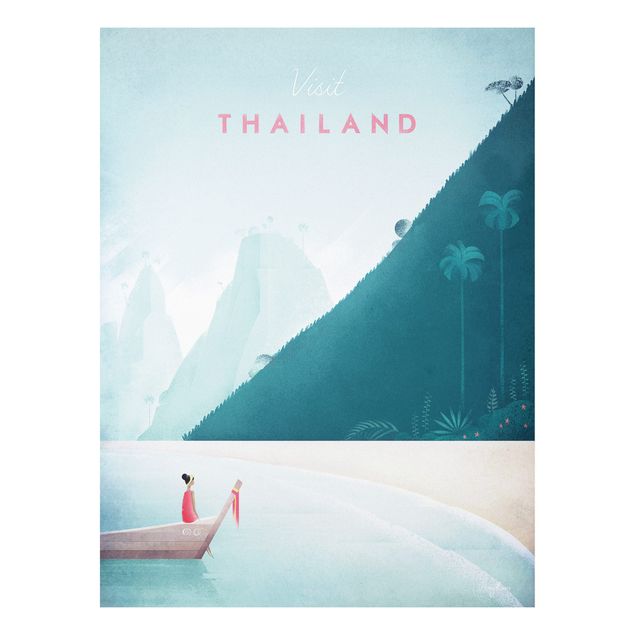 Cuadros montañas Travel Poster - Thailand