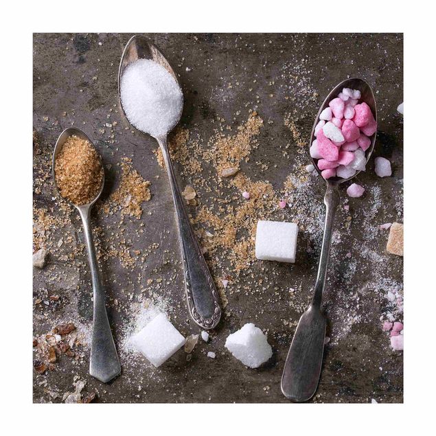 Alfombras grises Vintage Spoon With Sugar