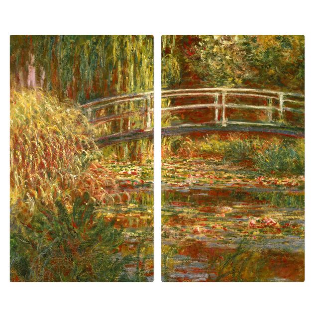 Cuadros de monet Claude Monet - Waterlily Pond And Japanese Bridge (Harmony In Pink)
