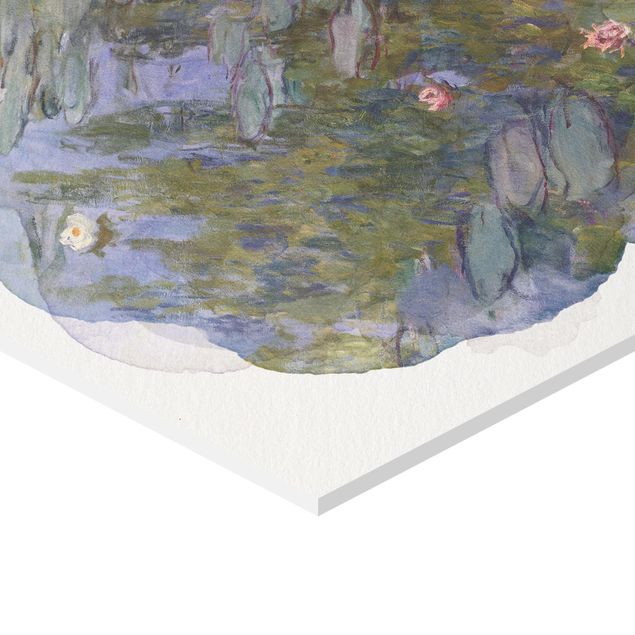 Reproducciónes de cuadros WaterColours - Claude Monet - Water Lilies (Nympheas)
