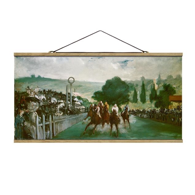 Reproducciones de cuadros Edouard Manet - Races At Longchamp