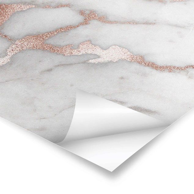 Cuadros decorativos Marble Look With Glitter