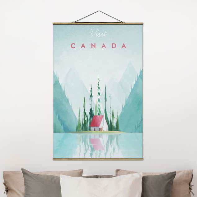 Decoración en la cocina Travel Poster - Canada