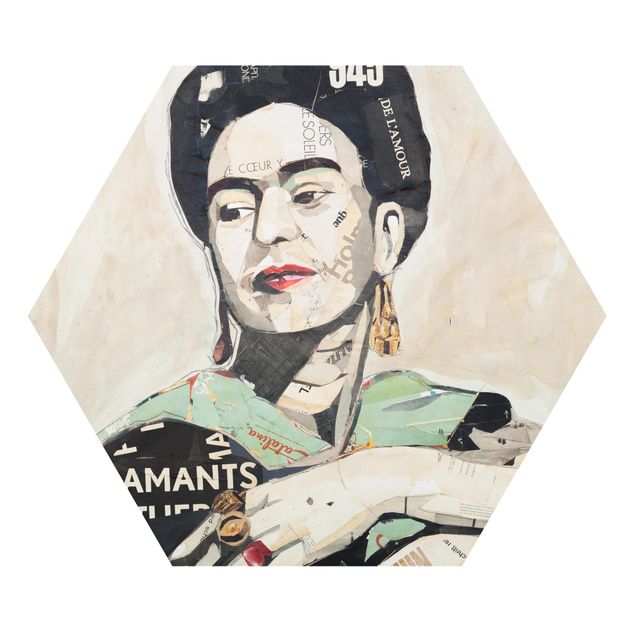 Cuadros modernos Frida Kahlo - Collage No.4