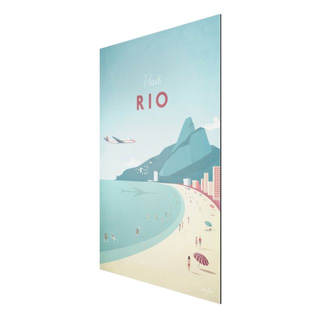 Cuadros playa Travel Poster - Rio De Janeiro