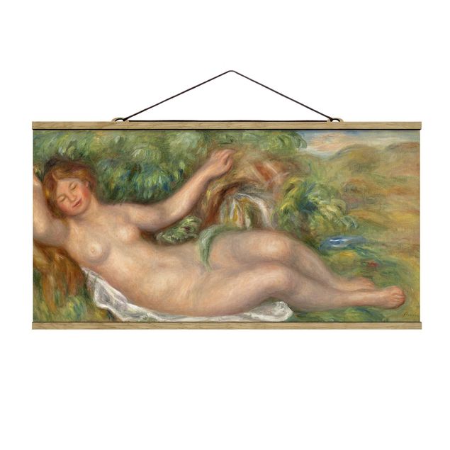 Estilos artísticos Auguste Renoir - Nude Lying, The Source