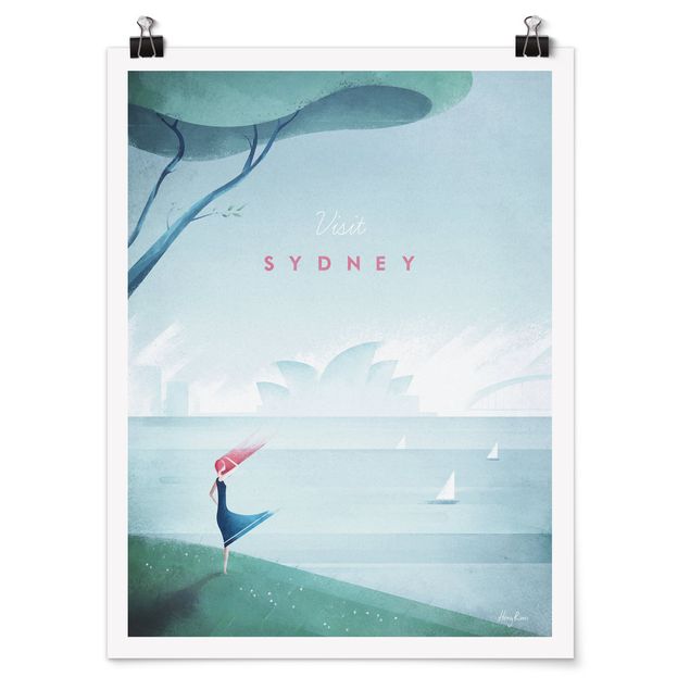 Cuadros de playa y mar Travel Poster - Sidney