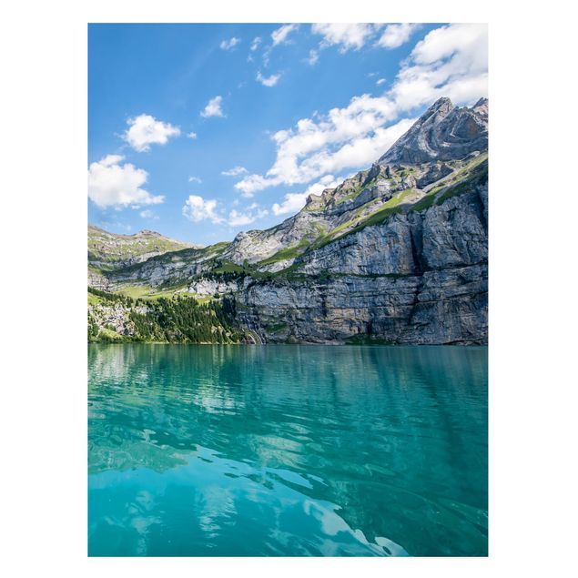 Cuadros de Suiza Divine Mountain Lake