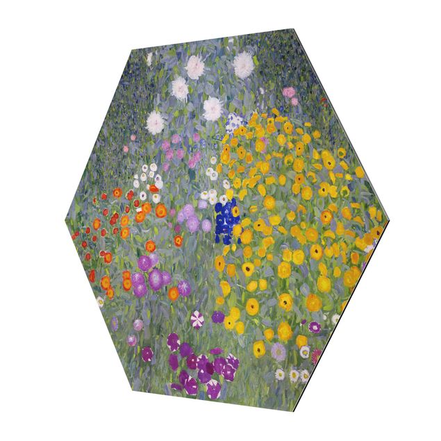 Cuadros de flores modernos Gustav Klimt - Cottage Garden