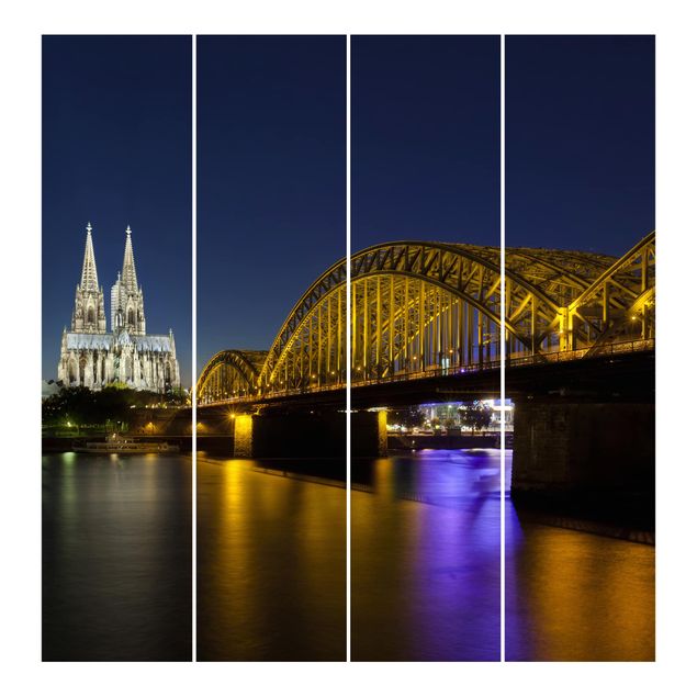 Paneles japoneses Cologne At Night