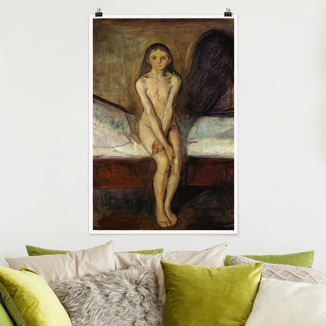 Cuadros expresionistas Edvard Munch - Puberty