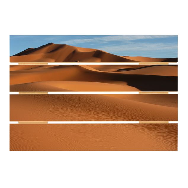 Cuadros en madera Desert Dunes