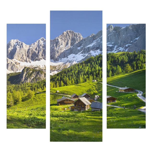 Cuadros paisajes Styria Alpine Meadow