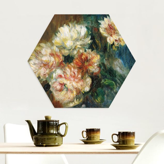 Decoración cocina Auguste Renoir - Vase of Peonies